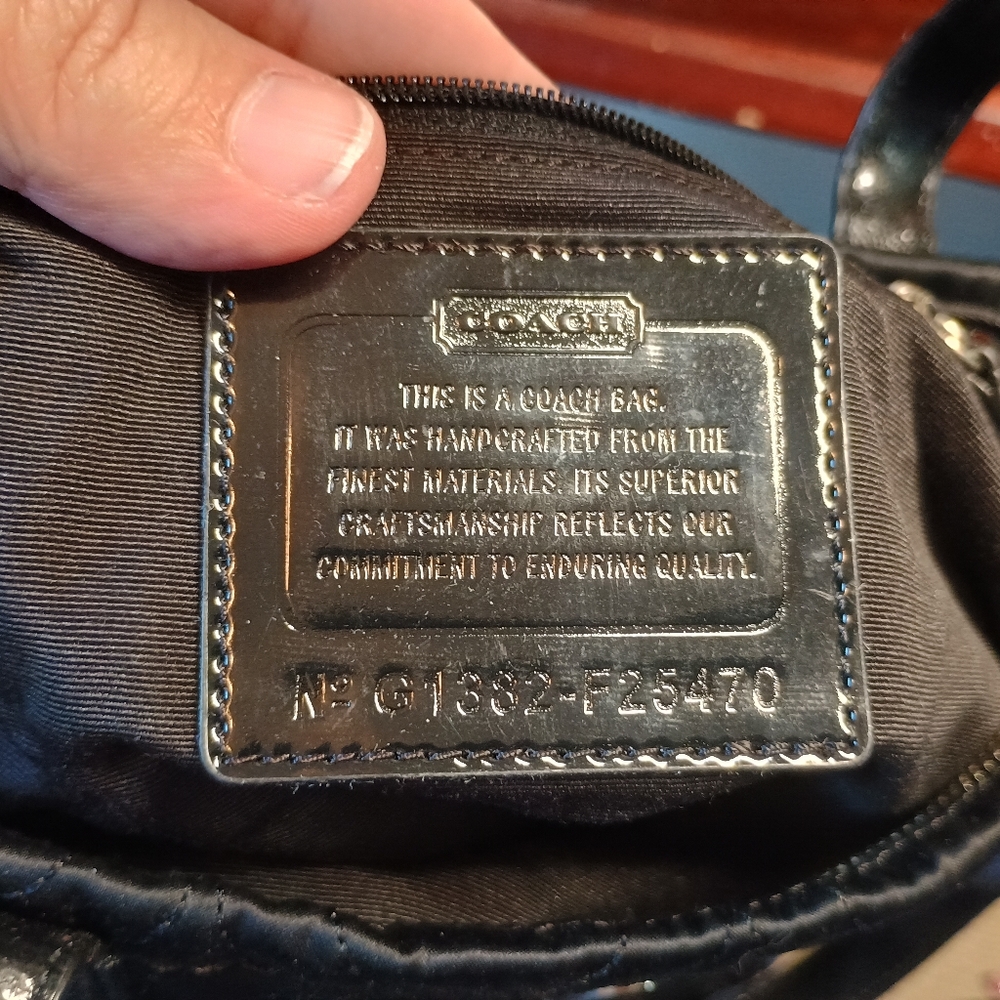 Coach Signature C Sequin Medium Tote NWT - Picture 2 of 7